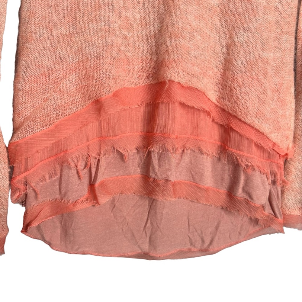 Anthropologie Knitted & Knotted Irina Alpaca Layered Sweater - Picture 8 of 11
